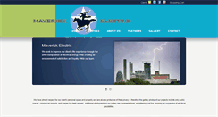 Desktop Screenshot of maverickelectric.com